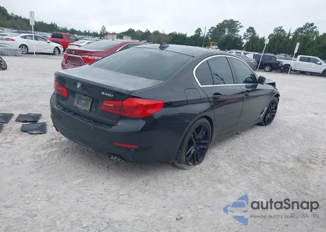 2019 BMW 540I из США, поврежденный, VIN WBAJE5C58KWW28315